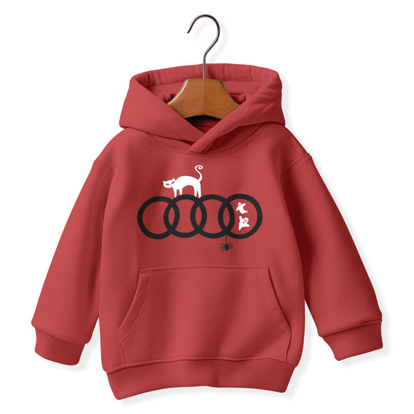 Halloween Audi Kids Hooded Sweatshirt