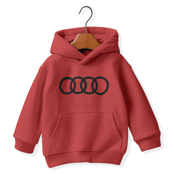 Audi Logo Kids Hooded Sweatshirt