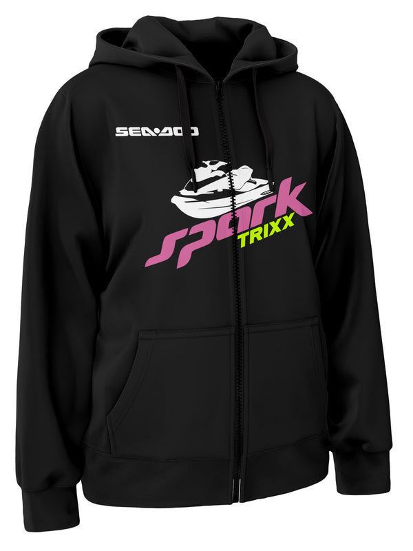 Brp Sea Doo Spark Trixx Zipper Hoodie