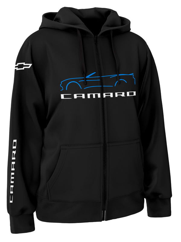 Chevrolet Camaro Convertible Zipper Hoodie