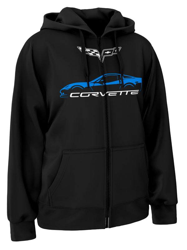 Corvette C6 Zipper Hoodie