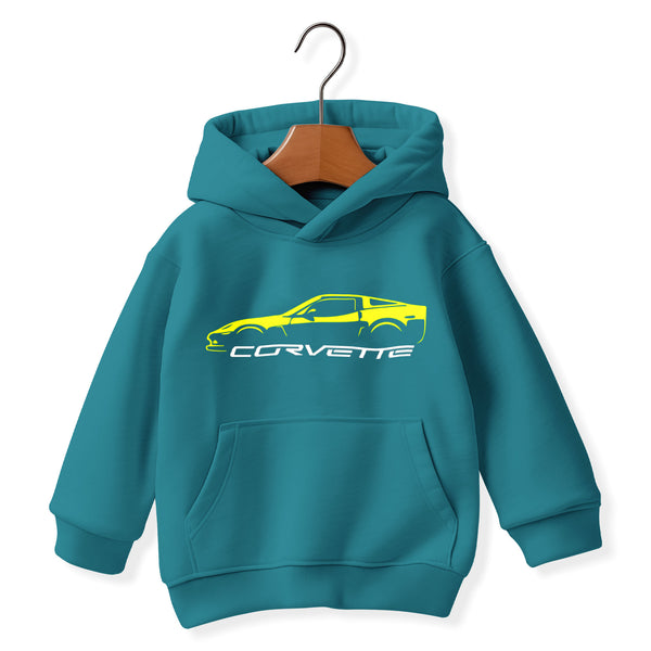 Corvette C6 Kids Hooded Sweatshirt