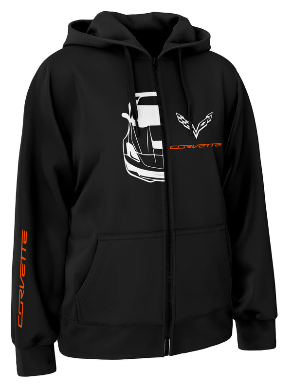 Corvette C7 Zipper Hoodie