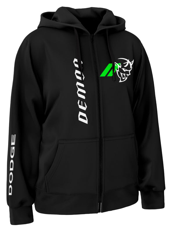 Dodge Demon Zipper Hoodie