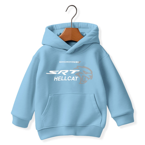 Dodge Srt Hellcat Kids Hooded Sweatshirt