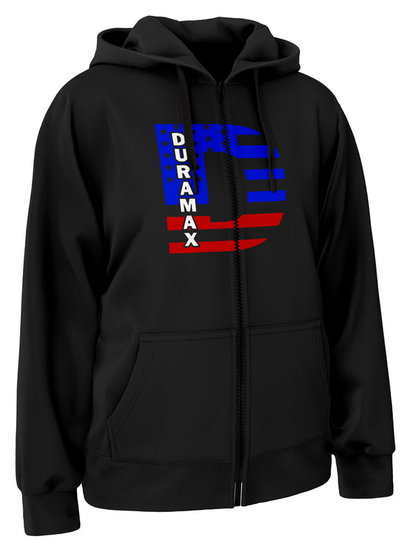 Duramax US Flag Zipper Hoodie