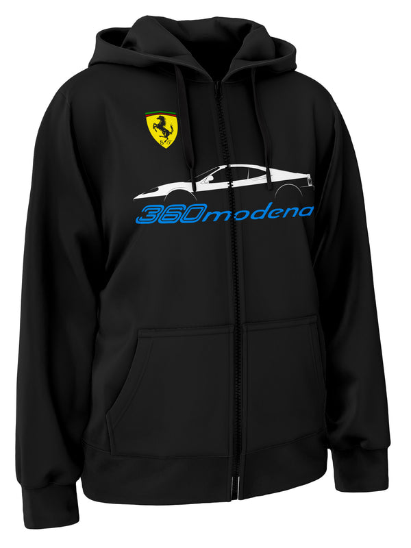 Ferrari 360 Modena Zipper Hoodie