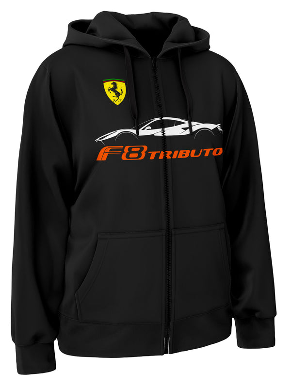 Ferrari F8 Tributo Zipper Hoodie