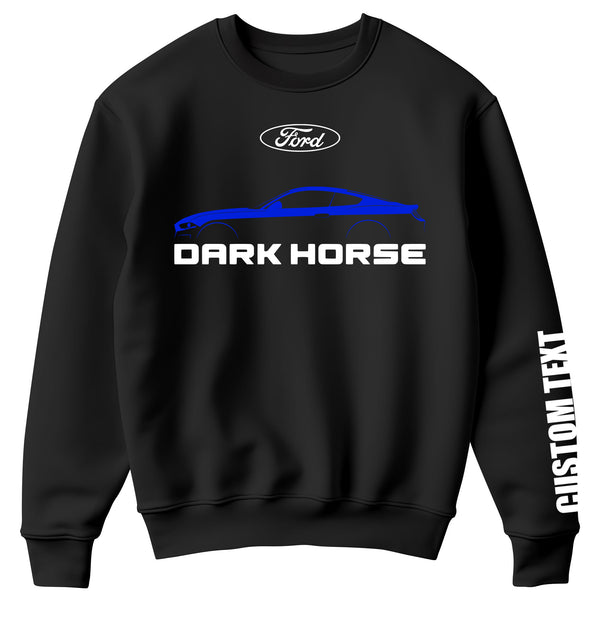 Ford Mustang Dark Horse Personalized Sweatshirt