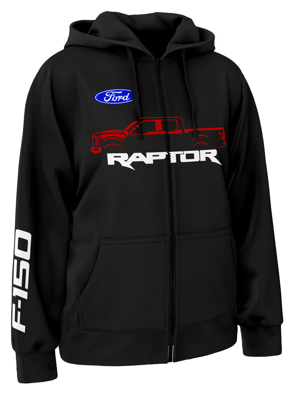 Ford F-150 Raptor Zipper Hoodie