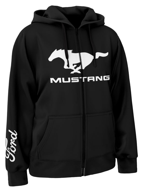 Ford Mustang Zipper Hoodie