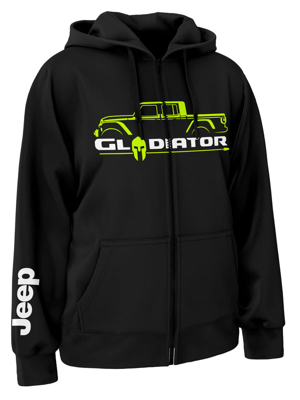 Jeep Gladiator Zipper Hoodie