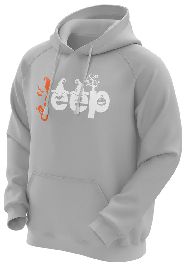 Halloween Jeep Hooded Sweatshirt