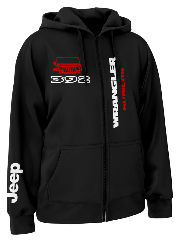 Jeep Wrangler Rubicon 392 Zipper Hoodie