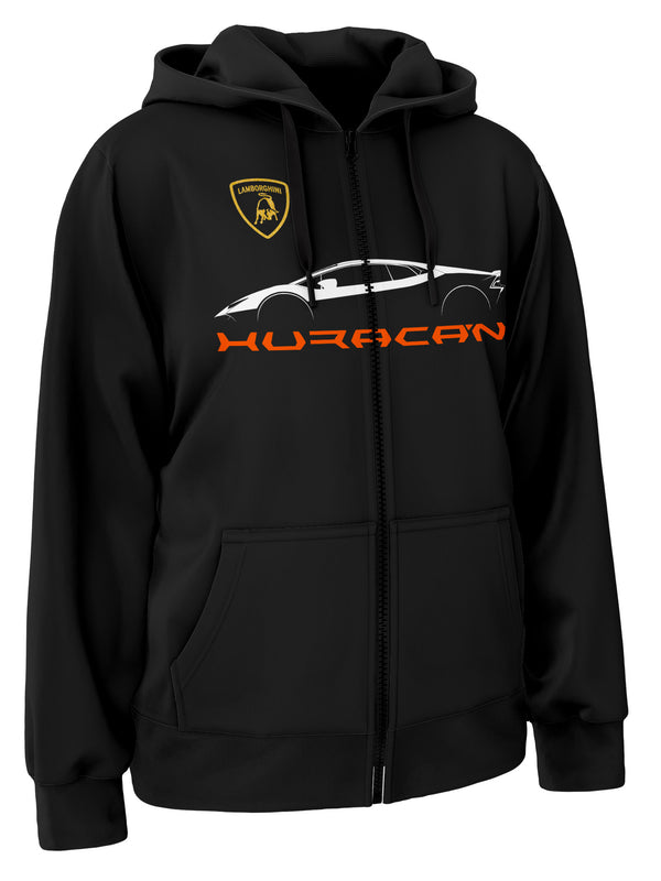 Lamborghini Huracan Zipper Hoodie