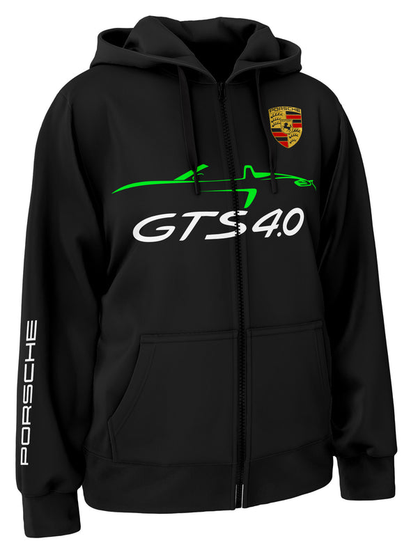 Porsche 718 Boxster Gts 4.0 Zipper Hoodie