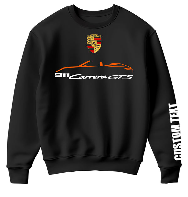 Porsche 911 Carrera Gts Convertible  Personalized Sweatshirt