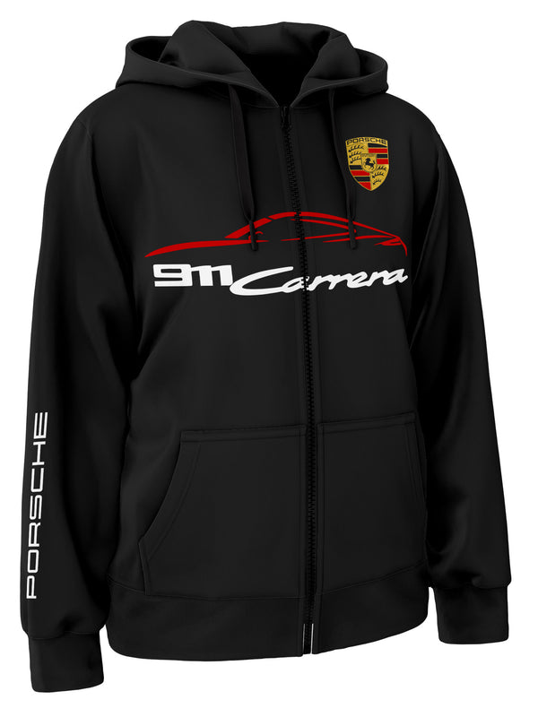 Porsche 911 Carrera Zipper Hoodie