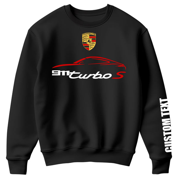 Porsche 911 Turbo S Personalized Sweatshirt