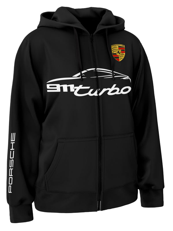 Porsche 911 Turbo Zipper Hoodie