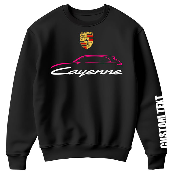 Porsche Cayenne Personalized Sweatshirt