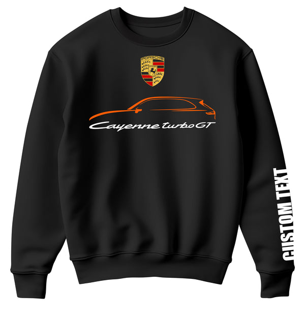 Porsche Cayenne Turbo Gt Personalized Sweatshirt