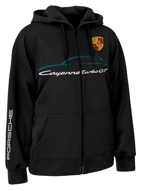 Porsche Cayenne Turbo Gt Zipper Hoodie