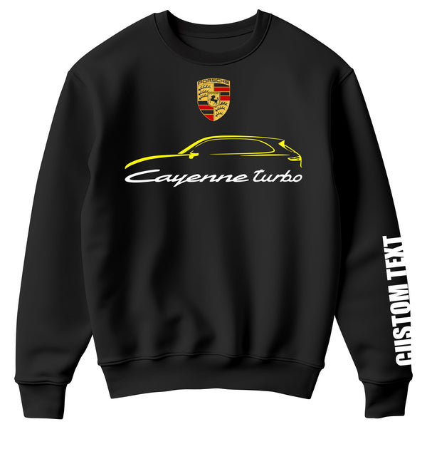 Porsche Cayenne Turbo Personalized Sweatshirt