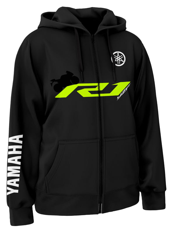 Yamaha Yzf R1 Zipper Hoodie