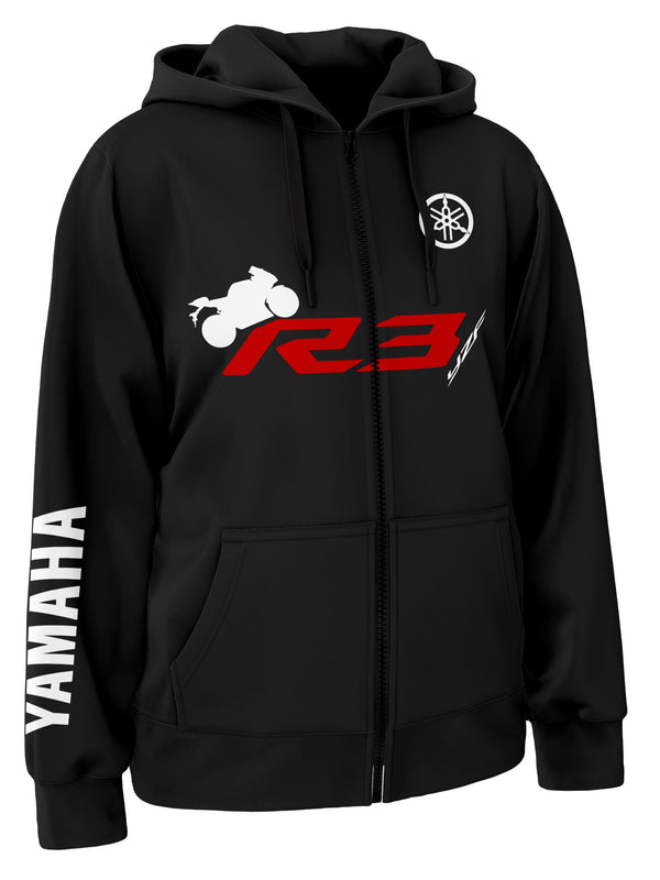 Yamaha Yzf R3 Zipper Hoodie